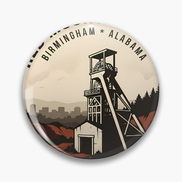 Item preview, Red Mountain Park Birmingham Alabama designed and sold by DetourDgn.