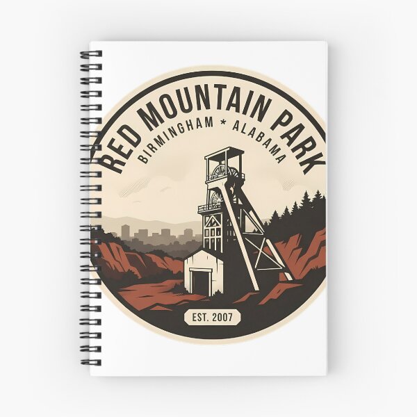 Item preview, Red Mountain Park Birmingham Alabama designed and sold by DetourDgn.
