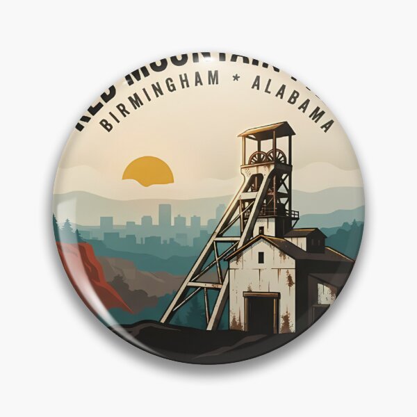 Item preview, Red Mountain Park Birmingham Alabama designed and sold by DetourDgn.