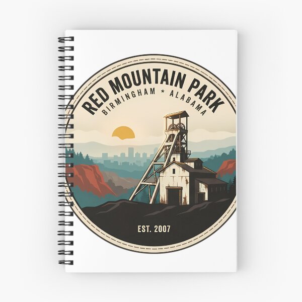 Item preview, Red Mountain Park Birmingham Alabama designed and sold by DetourDgn.