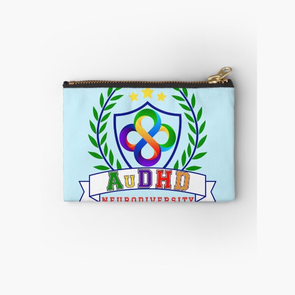 Item preview, AUDHD Neurodiversity University Logo - Rainbow designed and sold by Danspie.