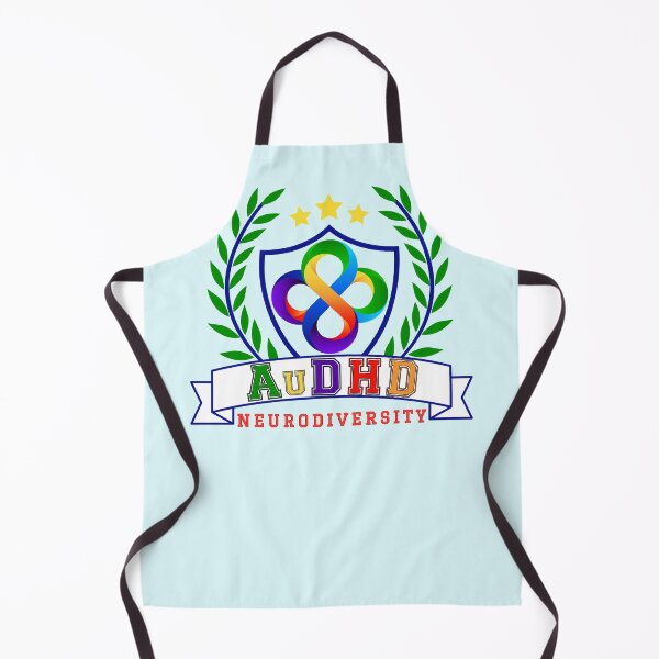 Item preview, AUDHD Neurodiversity University Logo - Rainbow designed and sold by Danspie.