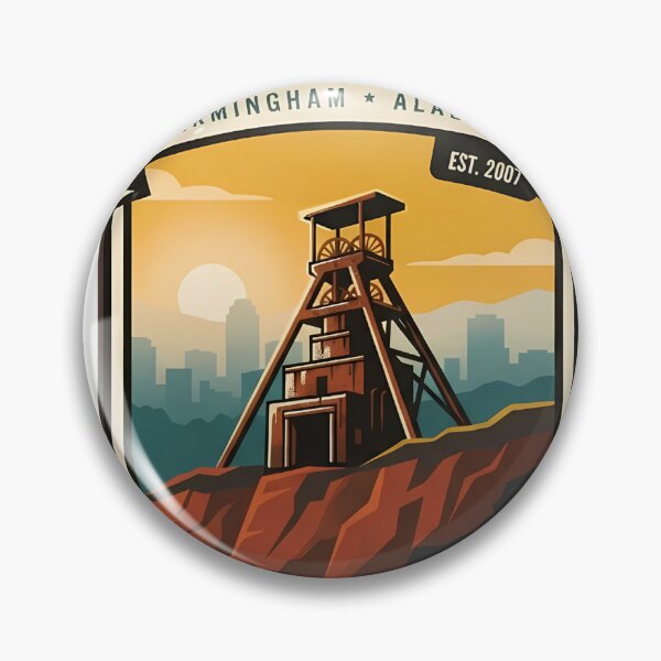 Item preview, Red Mountain Park Birmingham Alabama designed and sold by DetourDgn.