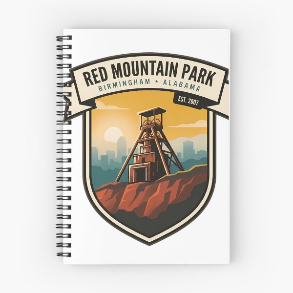 Item preview, Red Mountain Park Birmingham Alabama designed and sold by DetourDgn.