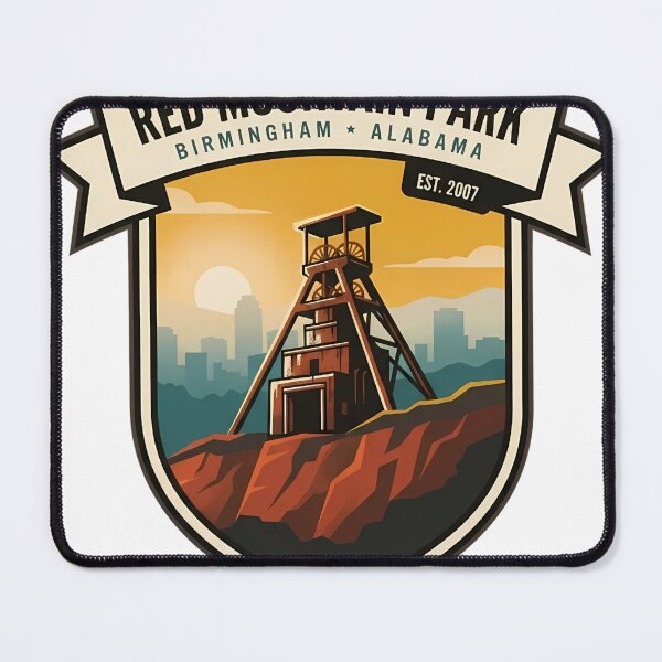 Item preview, Red Mountain Park Birmingham Alabama designed and sold by DetourDgn.
