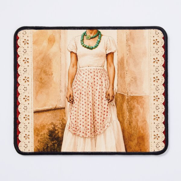 Item preview, Floral Apron Frida designed and sold by reggiemercedes.