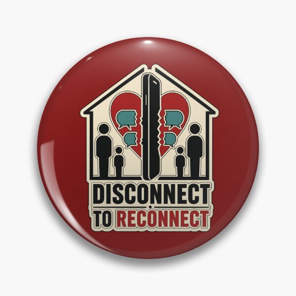 Item preview, Disconnect to Reconnect – Family Over Phone designed and sold by NinaCreator.