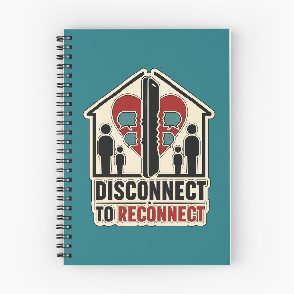 Item preview, Disconnect to Reconnect – Family Over Phone designed and sold by NinaCreator.