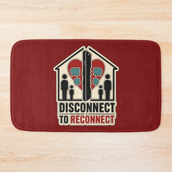 Item preview, Disconnect to Reconnect – Family Over Phone designed and sold by NinaCreator.