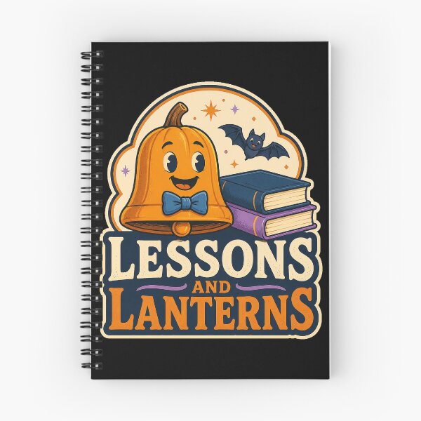 Item preview, Halloween Teacher, Lessons and Lanterns School Bell designed and sold by Life is cat.