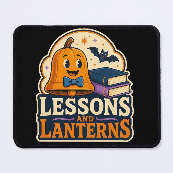 Item preview, Halloween Teacher, Lessons and Lanterns School Bell designed and sold by Life is cat.