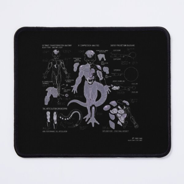 Item preview, Frieza Black Form Anatomy Blueprint Study designed and sold by CharlesParker2.