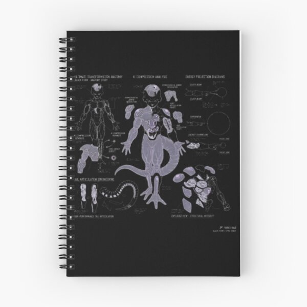 Item preview, Frieza Black Form Anatomy Blueprint Study designed and sold by CharlesParker2.