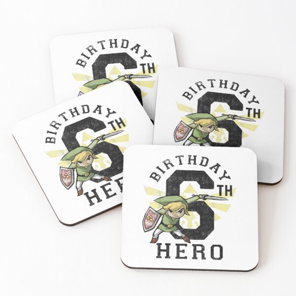 Item preview, 6th Birthday Hero Triangle Logo designed and sold by sachineo.