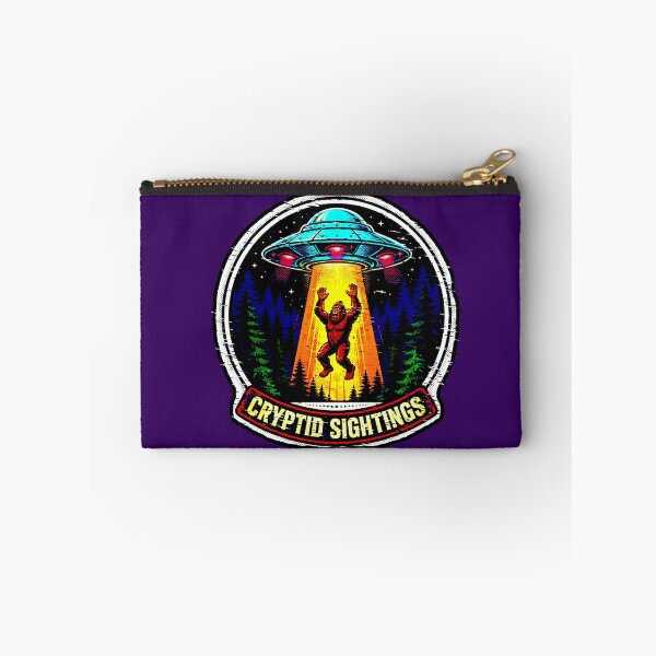 Item preview, Cryptid Sightings | UFO Abducted Bigfoot Design designed and sold by AstronautMerch.