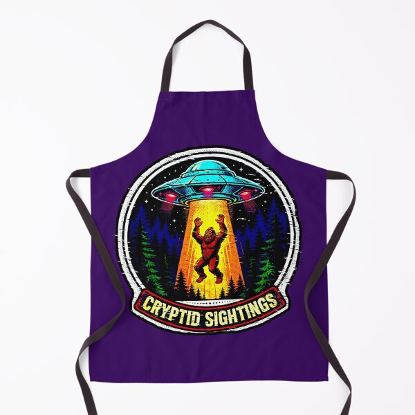Item preview, Cryptid Sightings | UFO Abducted Bigfoot Design designed and sold by AstronautMerch.