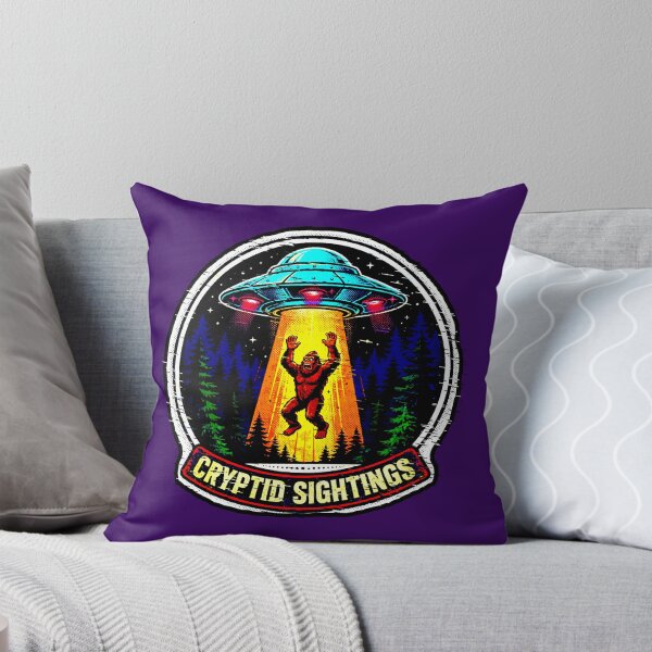 Item preview, Cryptid Sightings | UFO Abducted Bigfoot Design designed and sold by AstronautMerch.