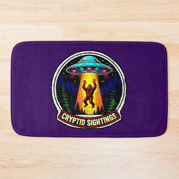 Item preview, Cryptid Sightings | UFO Abducted Bigfoot Design designed and sold by AstronautMerch.