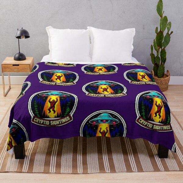Item preview, Cryptid Sightings | UFO Abducted Bigfoot Design designed and sold by AstronautMerch.