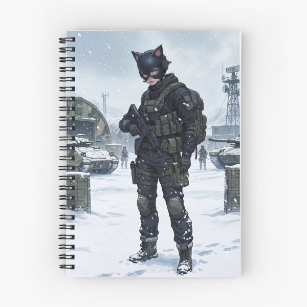 Item preview, Tactical Cyber Cat Soldier designed and sold by JMAVILA ART.