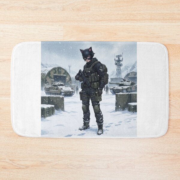 Item preview, Tactical Cyber Cat Soldier designed and sold by JMAVILA ART.