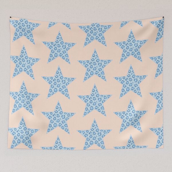 Item preview, Baby Blue Leopard Star Coquette Senior Spirit designed and sold by Yellowriversss.