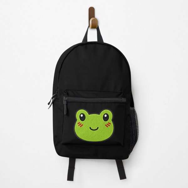Item preview, Kawaii Frog Embroidery Patch Illustration designed and sold by ColorSplash123.