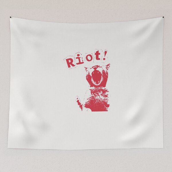 Item preview, Riot Cat Vintage Punk Protest designed and sold by Gbriel3.