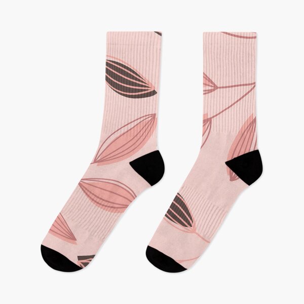 Item preview, Pink and Cream Floral Leaf Design Pattern designed and sold by DigitalPromt.