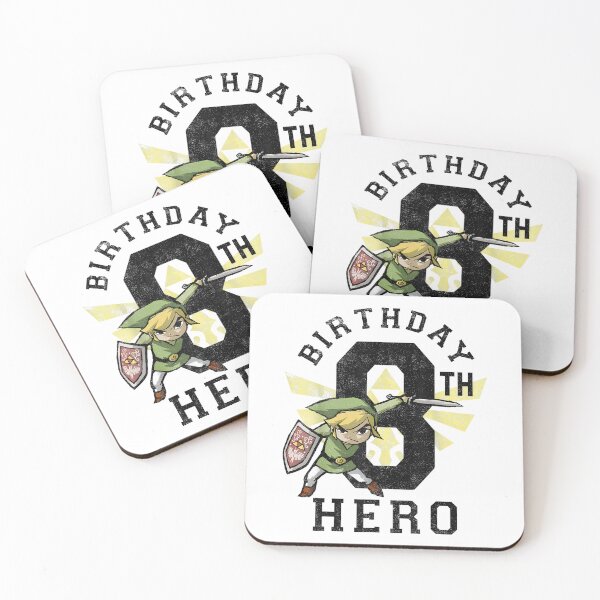 Item preview, 8th Birthday Hero Triangle Logo designed and sold by sachineo.
