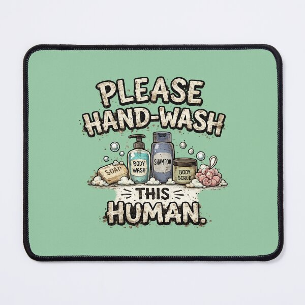 Item preview, Please hand-wash this human designed and sold by LaffinLair.
