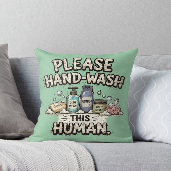 Item preview, Please hand-wash this human designed and sold by LaffinLair.