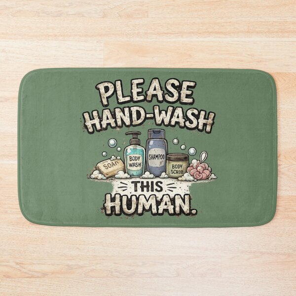 Item preview, Please hand-wash this human designed and sold by LaffinLair.