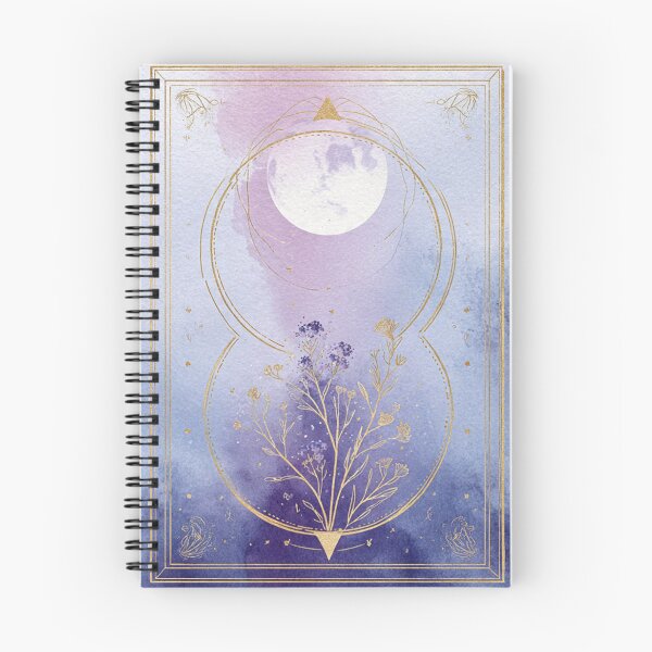 Item preview, Celestial Lavender Full Moon & Wildflowers designed and sold by Sheoutthere.