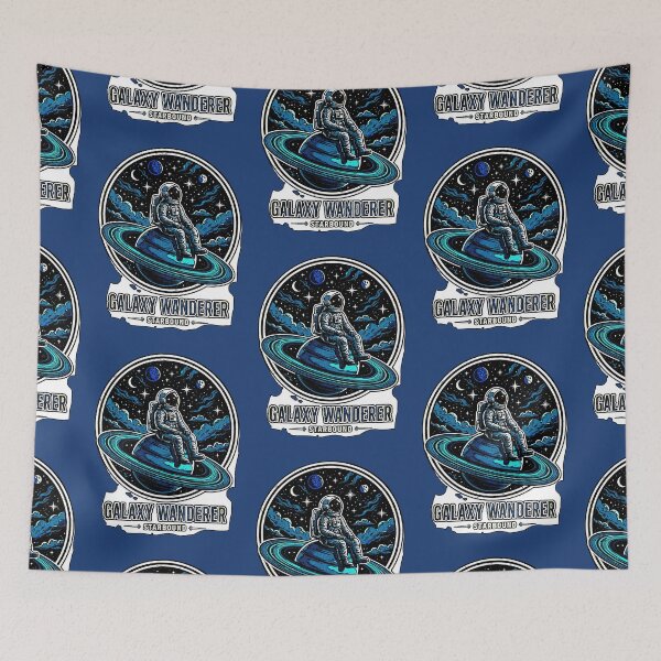 Item preview, Galaxy Wanderer | Retro Space Astronaut Design designed and sold by AstronautMerch.