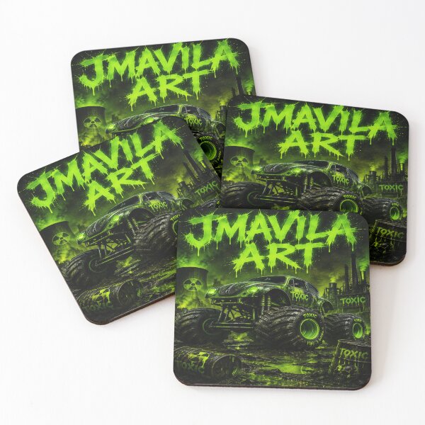 Item preview, Cyberpunk Monster Truck JMAVILA ART Edition designed and sold by JMAVILA ART.