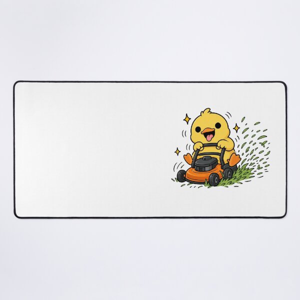 Item preview, Crazy Duck Lawn Mower Funny Duck Gardening Meme designed and sold by MonkiFlipp.