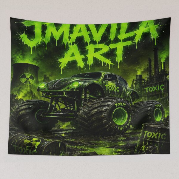 Item preview, Cyberpunk Monster Truck JMAVILA ART Edition designed and sold by JMAVILA ART.