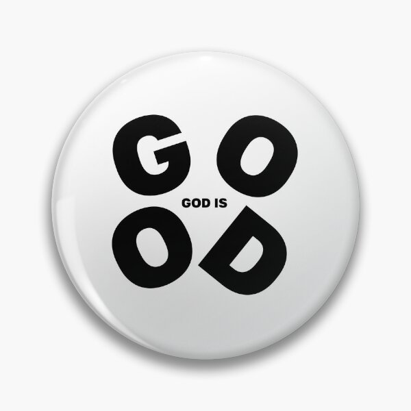 Item preview, God Is Good – Christian Faith Typography T-Shirt Design designed and sold by CrossCrafted.