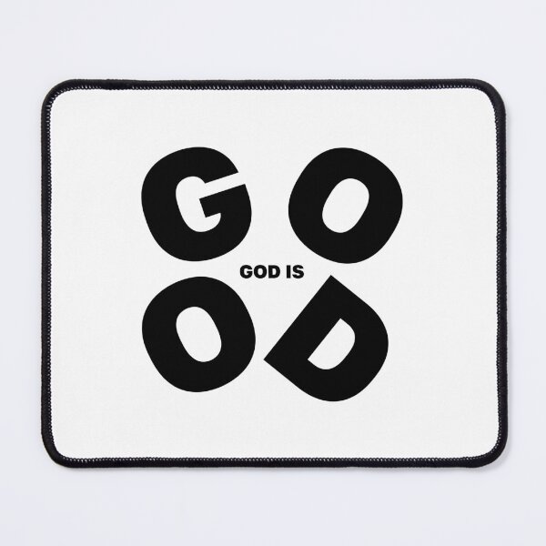 Item preview, God Is Good – Christian Faith Typography T-Shirt Design designed and sold by CrossCrafted.