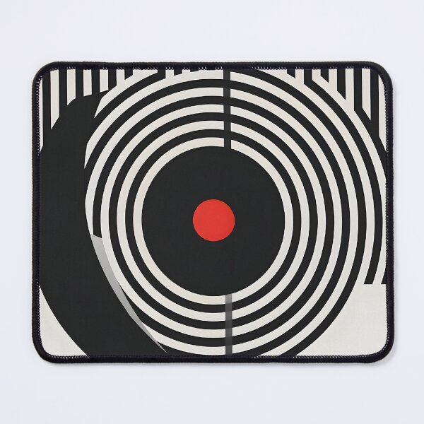 Item preview, Modern Abstract Geometric Graphic Art Poster with Circles and Stripes designed and sold by alikencengde12.