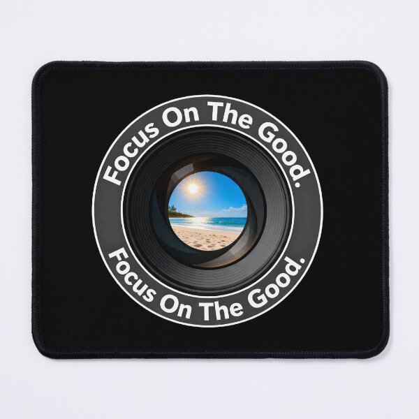 Item preview, Focus On The Good - Camera Lens Tropical Beach View Photography design designed and sold by Ideeplyfeltit.