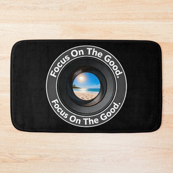 Item preview, Focus On The Good - Camera Lens Tropical Beach View Photography design designed and sold by Ideeplyfeltit.
