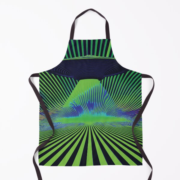 Item preview, Decoration UFO Eerie Space Weirdcore Doomcore Dark Space in Alien Green designed and sold by ✨nightvrld.
