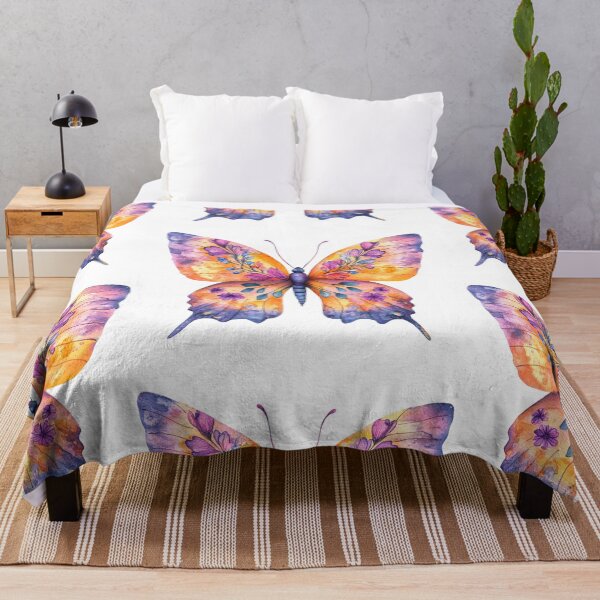 Item preview, Colorful Botanical Butterfly Design designed and sold by jierrfan.