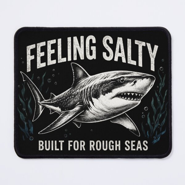 Item preview, Feeling Salty Shark Ocean Life Vintage designed and sold by CF_VintageDesign.