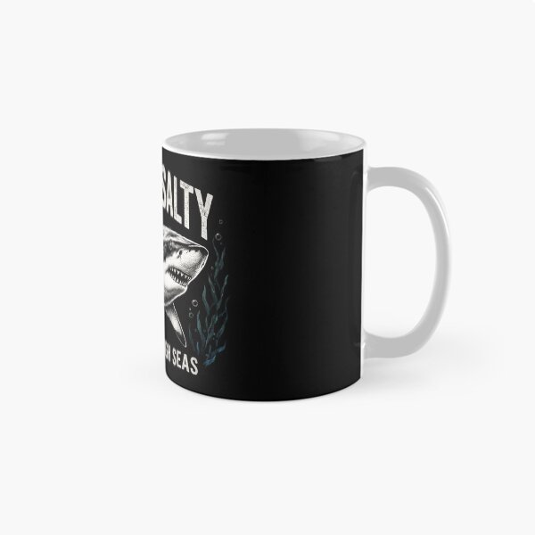 Item preview, Feeling Salty Shark Ocean Life Vintage designed and sold by CF_VintageDesign.