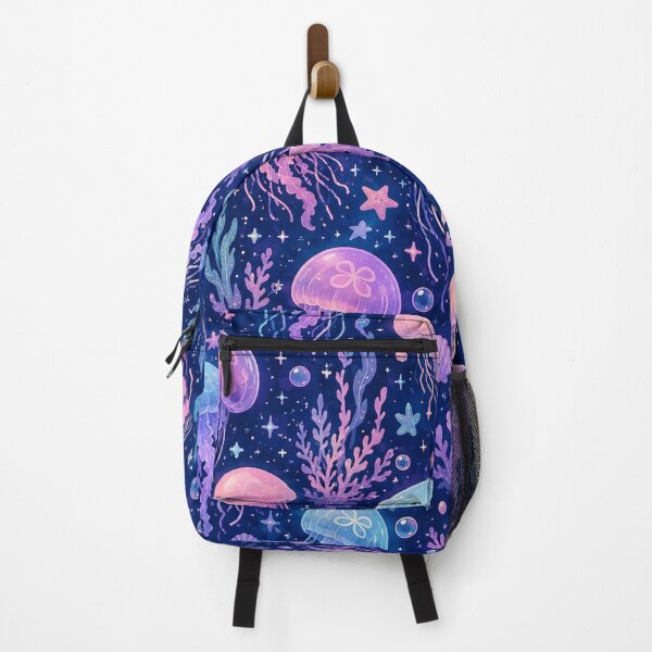 Item preview, Jellyfish Dreamscape Seamless Pattern – Pastel Ocean Fantasy & Magical Underwater Aesthetic designed and sold by RJACreative.