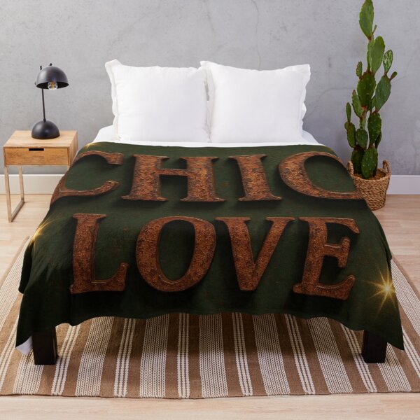 Item preview, CHIC LOVE – Rustic Elegance Typography designed and sold by Catfcreations.