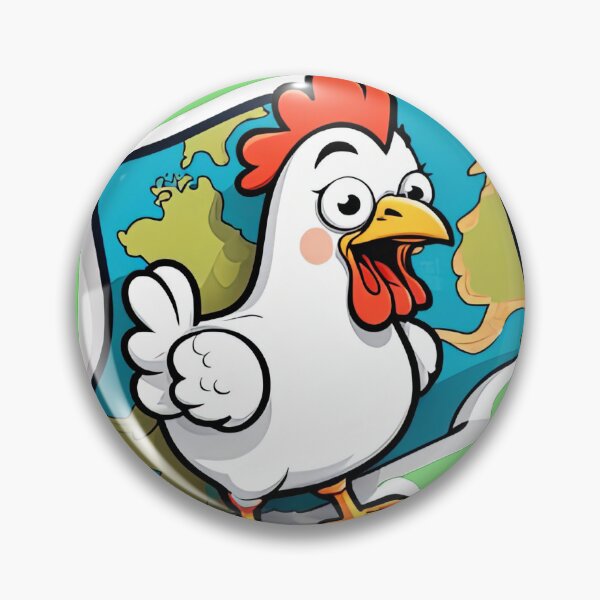 Artikelvorschau, Lustige Cartoon-Hühnerfarmvögel, lustige Geflügelliebhaber entworfen und verkauft von designerbhai009.